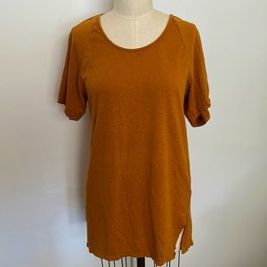 Backbeat Co Ochre Raglan Tee Shirt